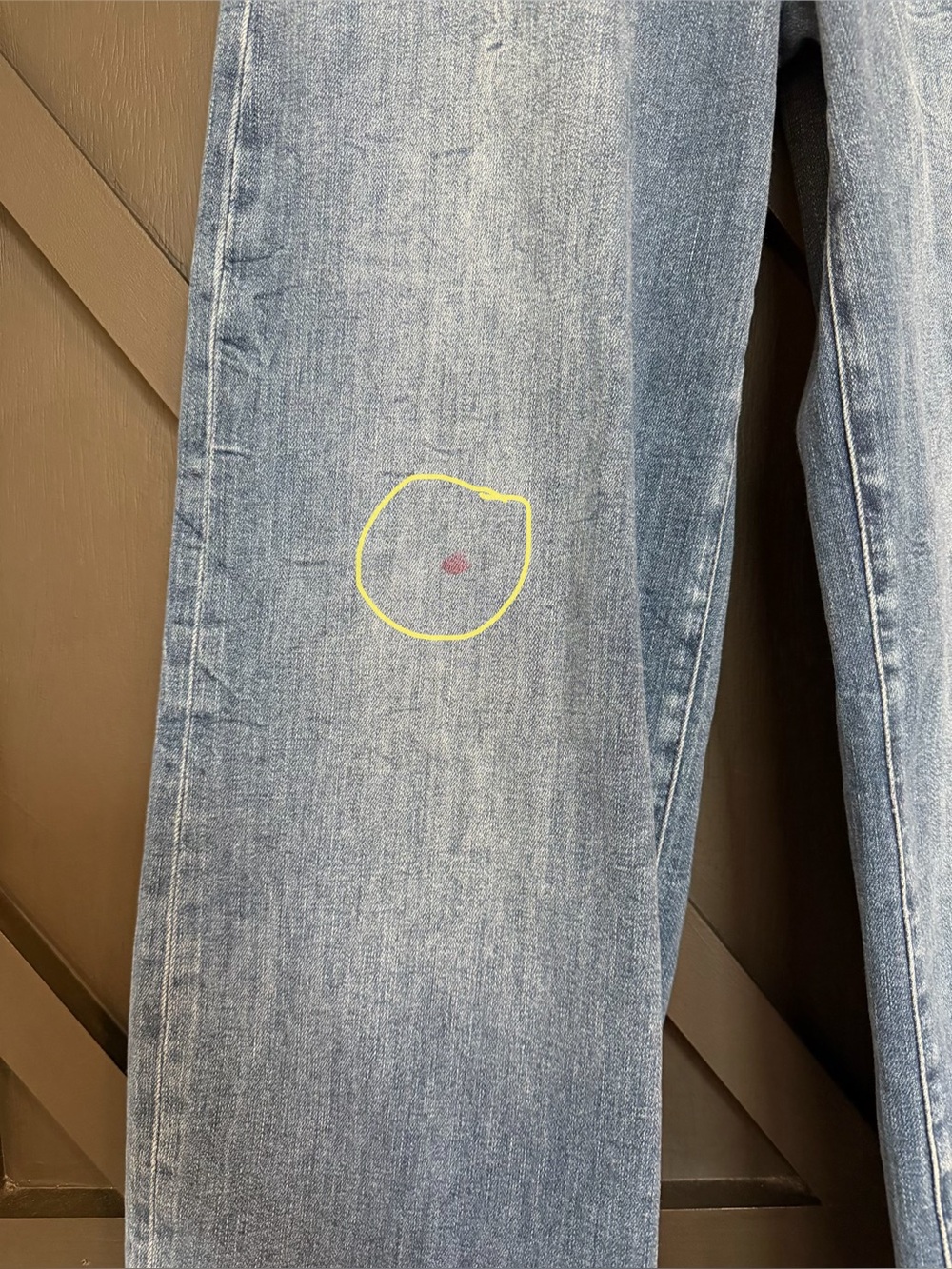 FRAME Le Slim Palazzo Jeans – Crossings Wash, Size 26 - Picture 9 of 15